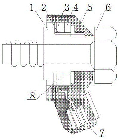 Piezoelectric detonation sensor