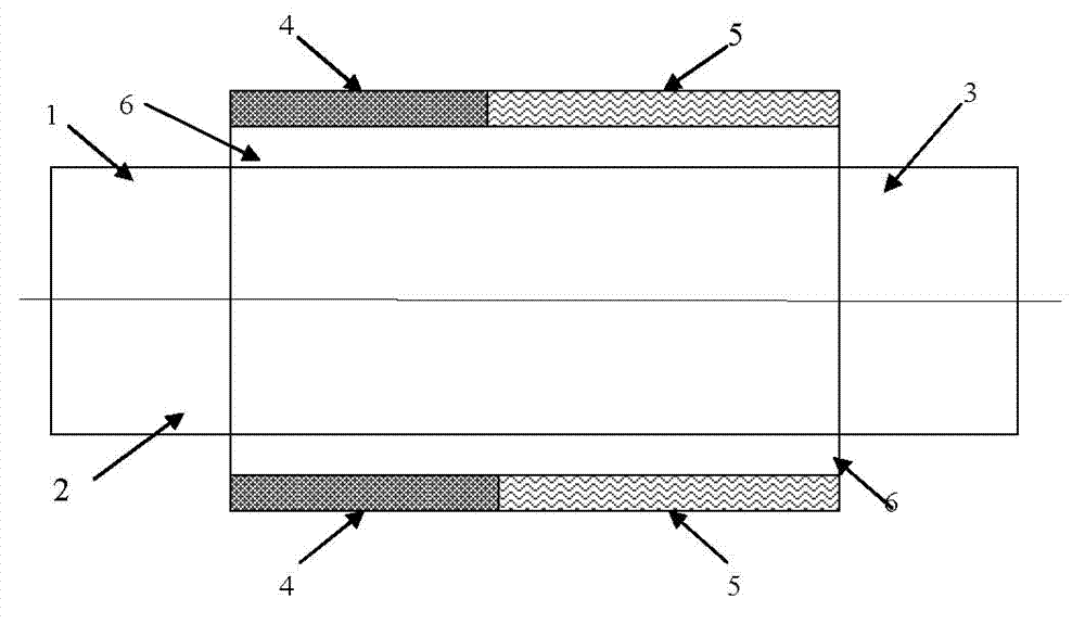 Bi-material railing nanowire tunneling field effect device and manufacturing method thereof
