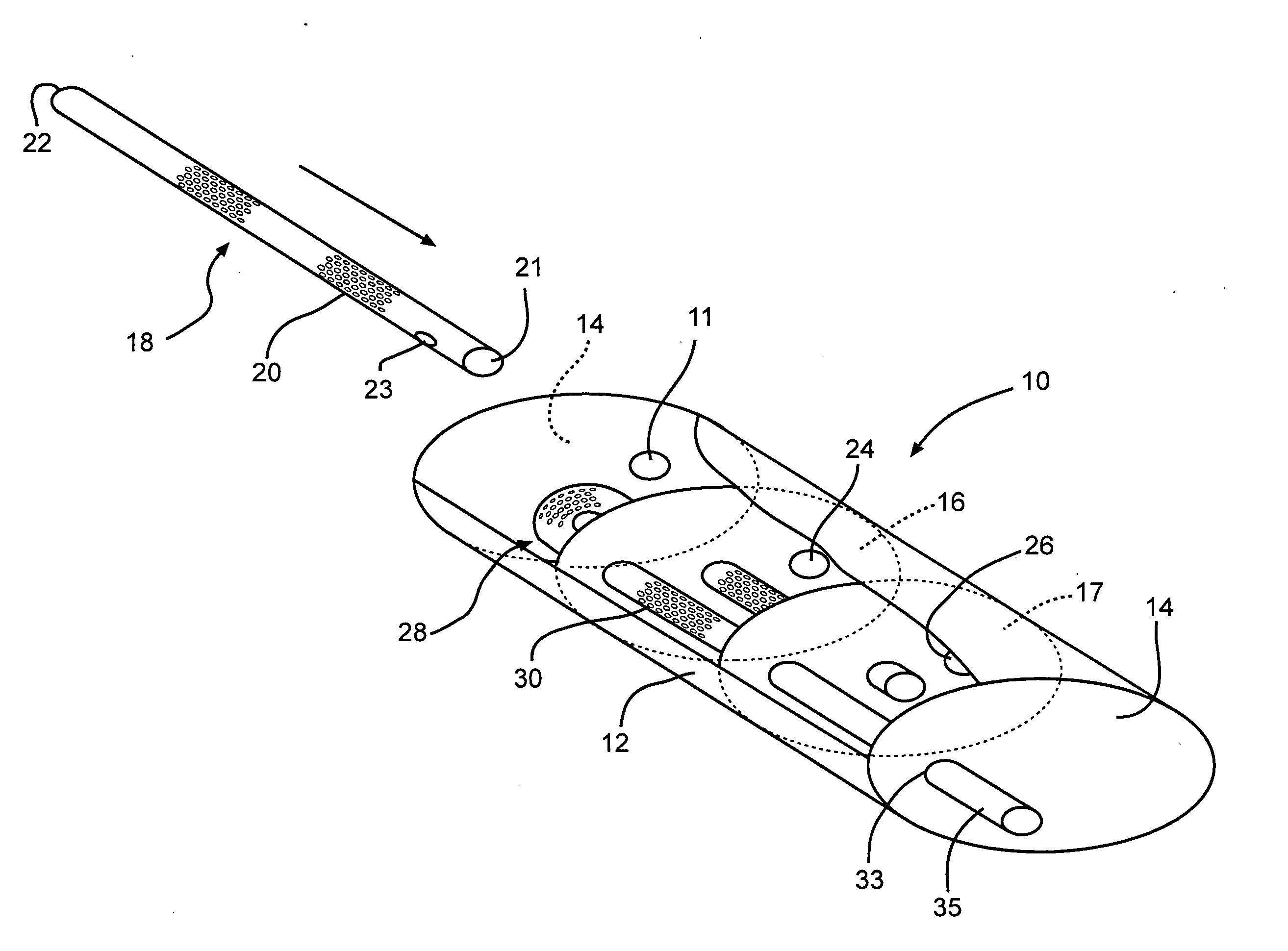 Method for filling a muffler cavity