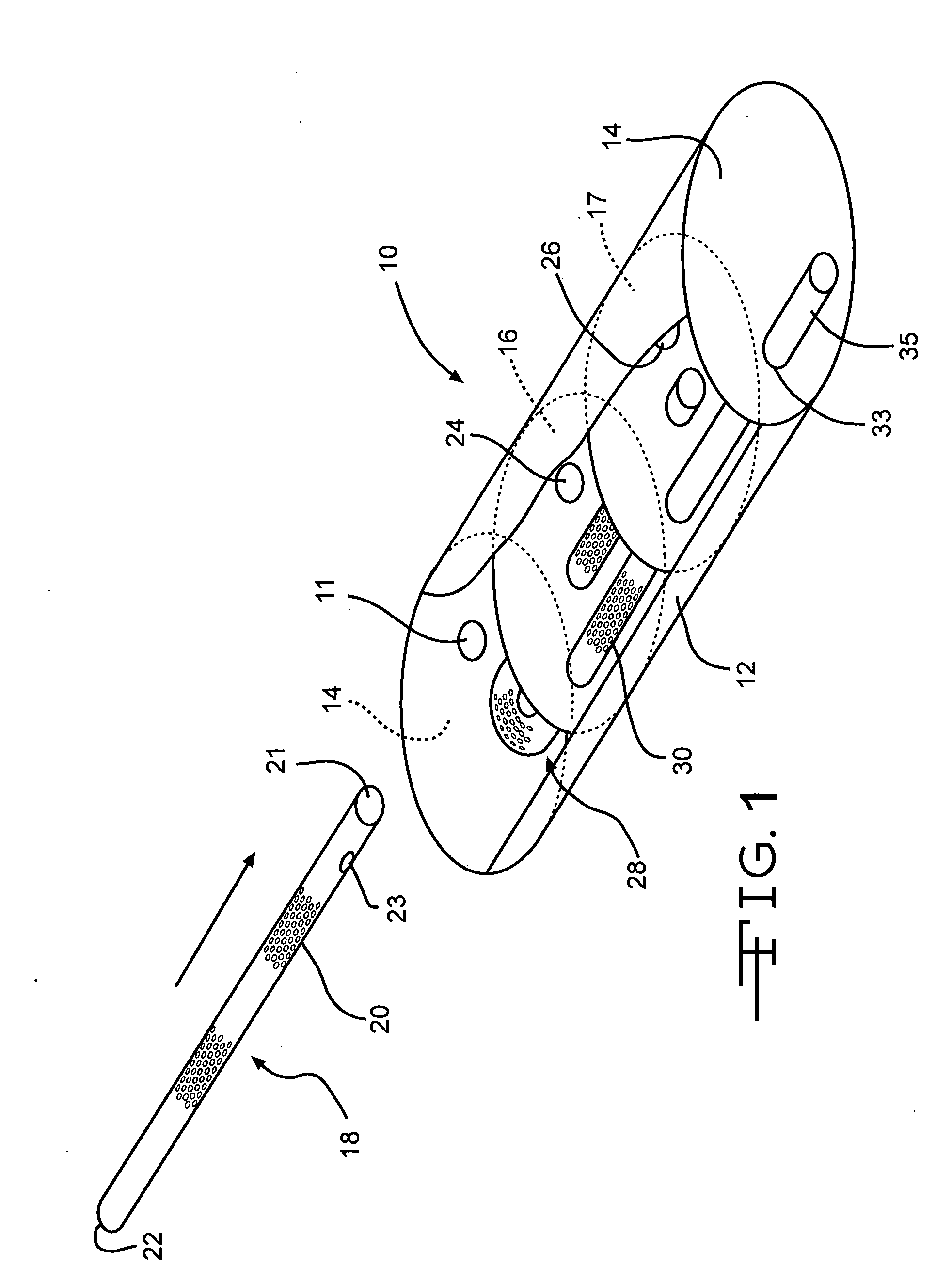 Method for filling a muffler cavity