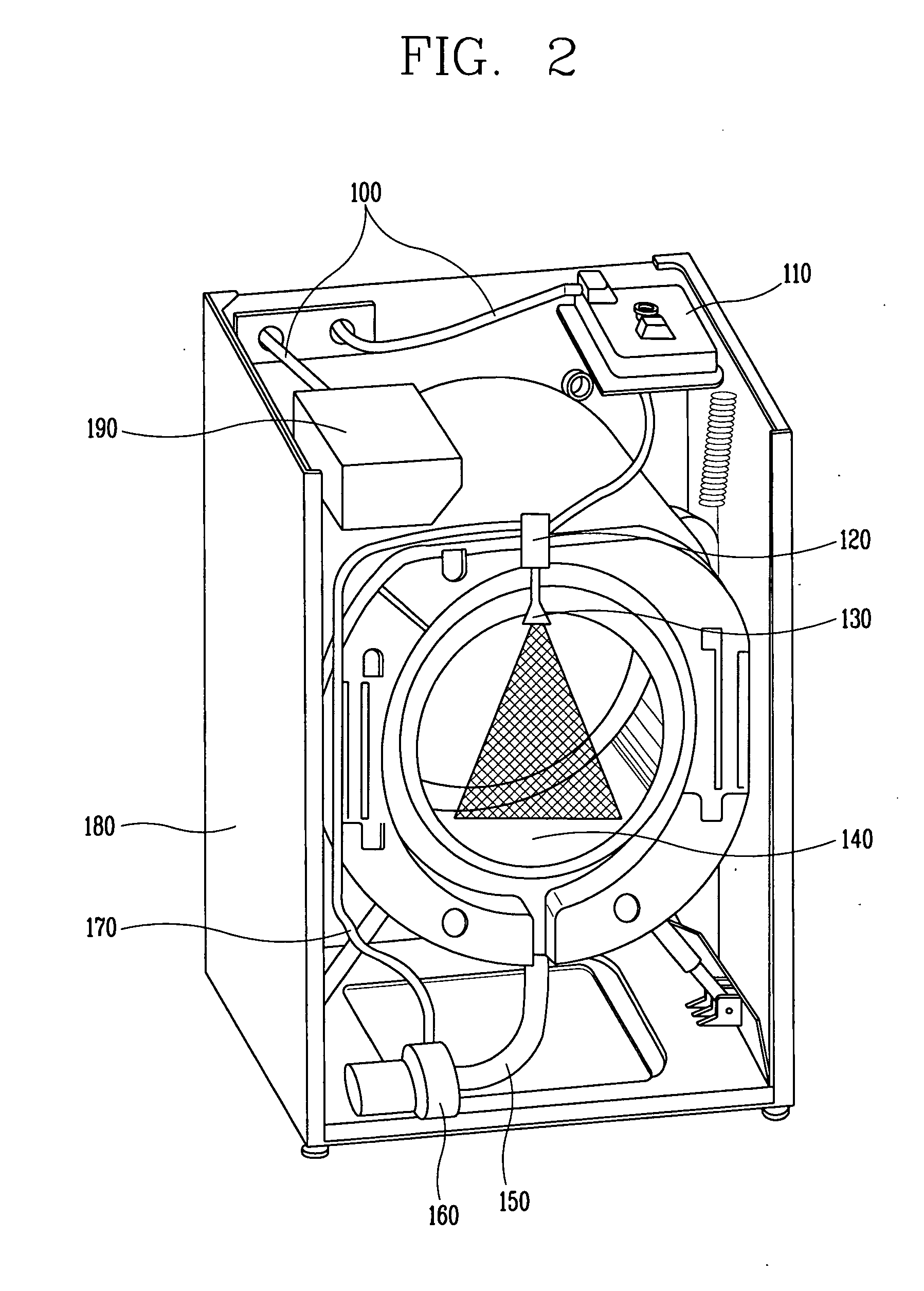 Method for smoothing wrinkles of laundry in washing machine