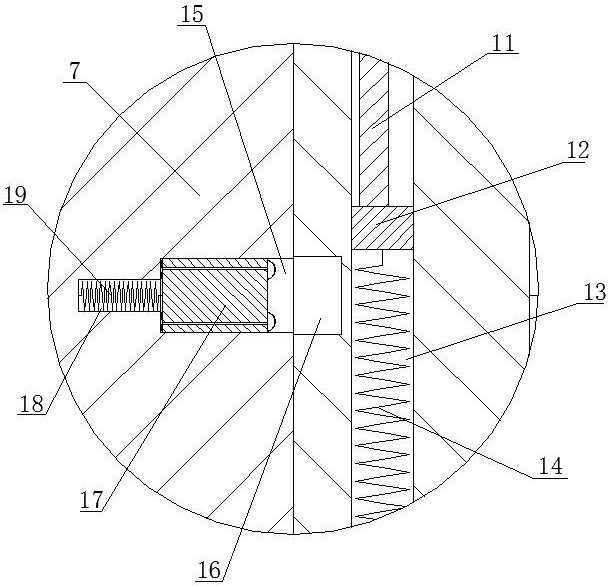 A kind of anti-dismantling structure of truck scale controller shell