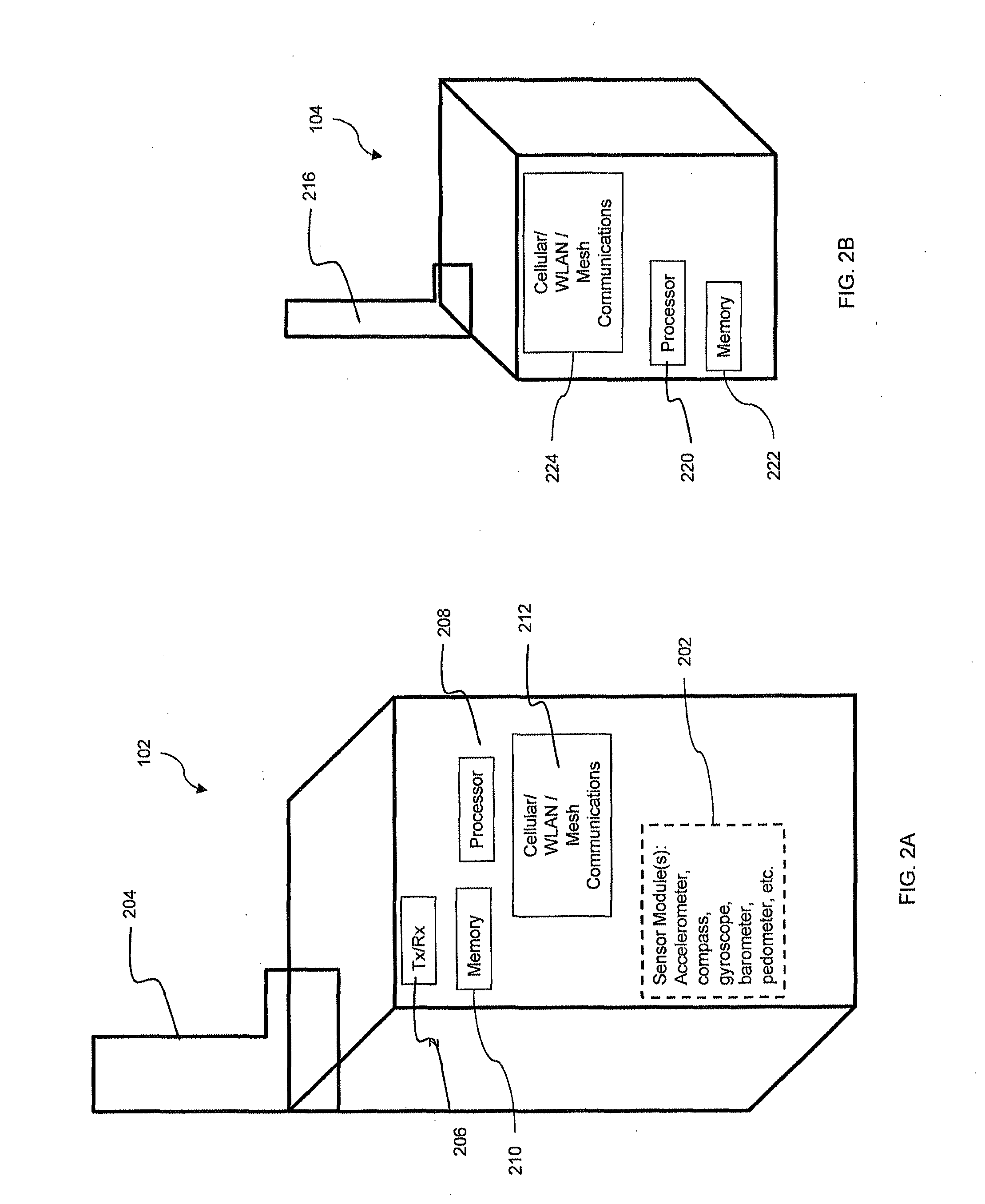 Determination of proximity using a plurality of transponders