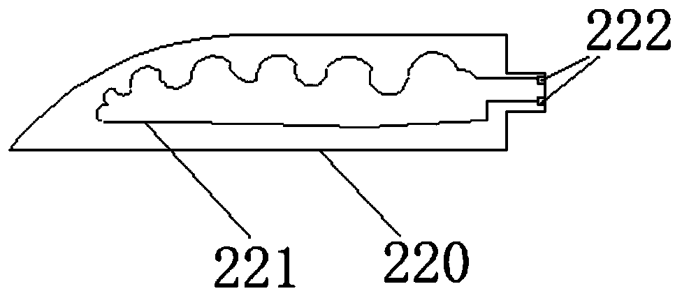 Operating knife for pediatric surgery