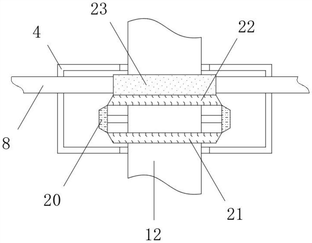 Fermentation device for manufacturing organic fertilizer and ventilation method thereof