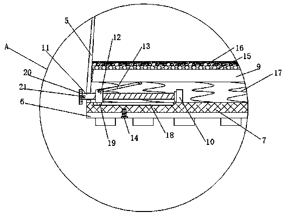 Foot fixing device for hand and foot surgery nursing