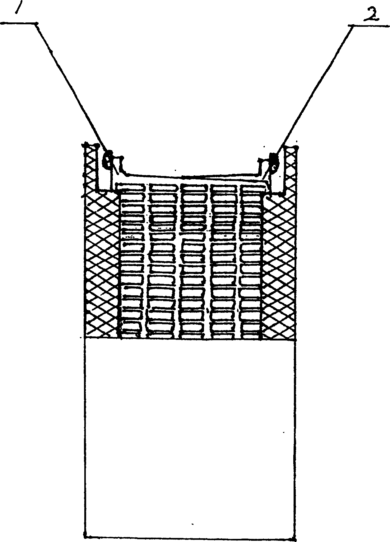 Method for producing balance together negative-positive plate of battery