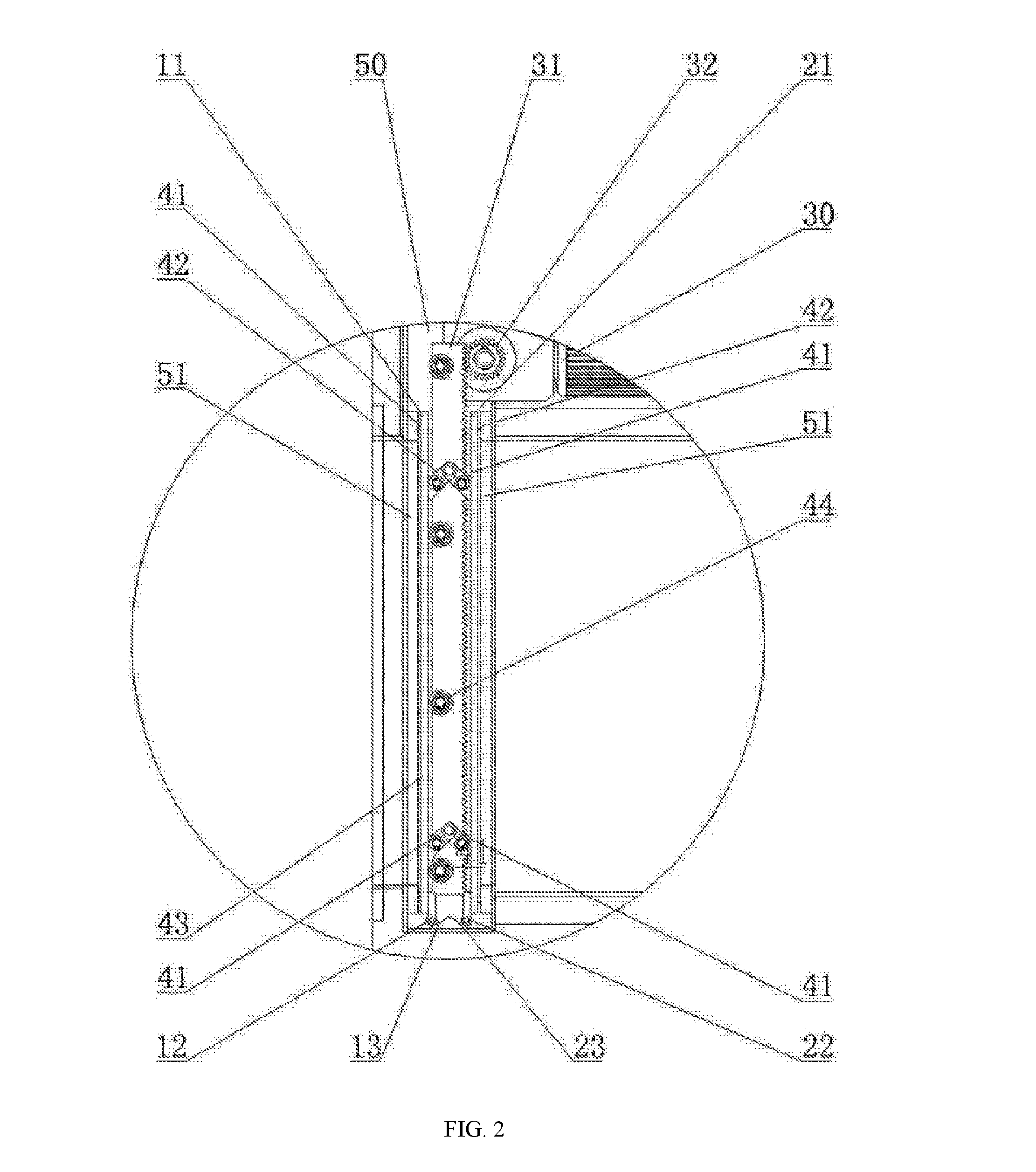 Automatic vacuum drying device