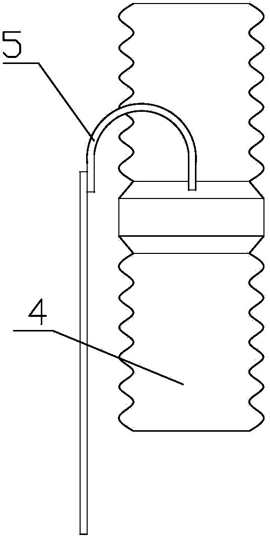 Insulating rod for 500kV equipment high-voltage test working