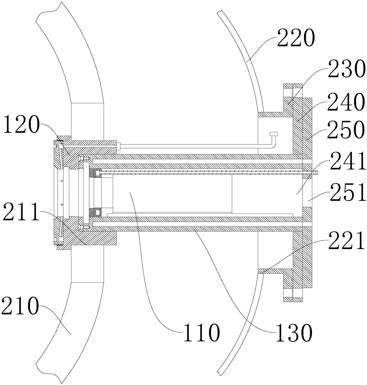 Infrared temperature measuring device and heat treatment equipment