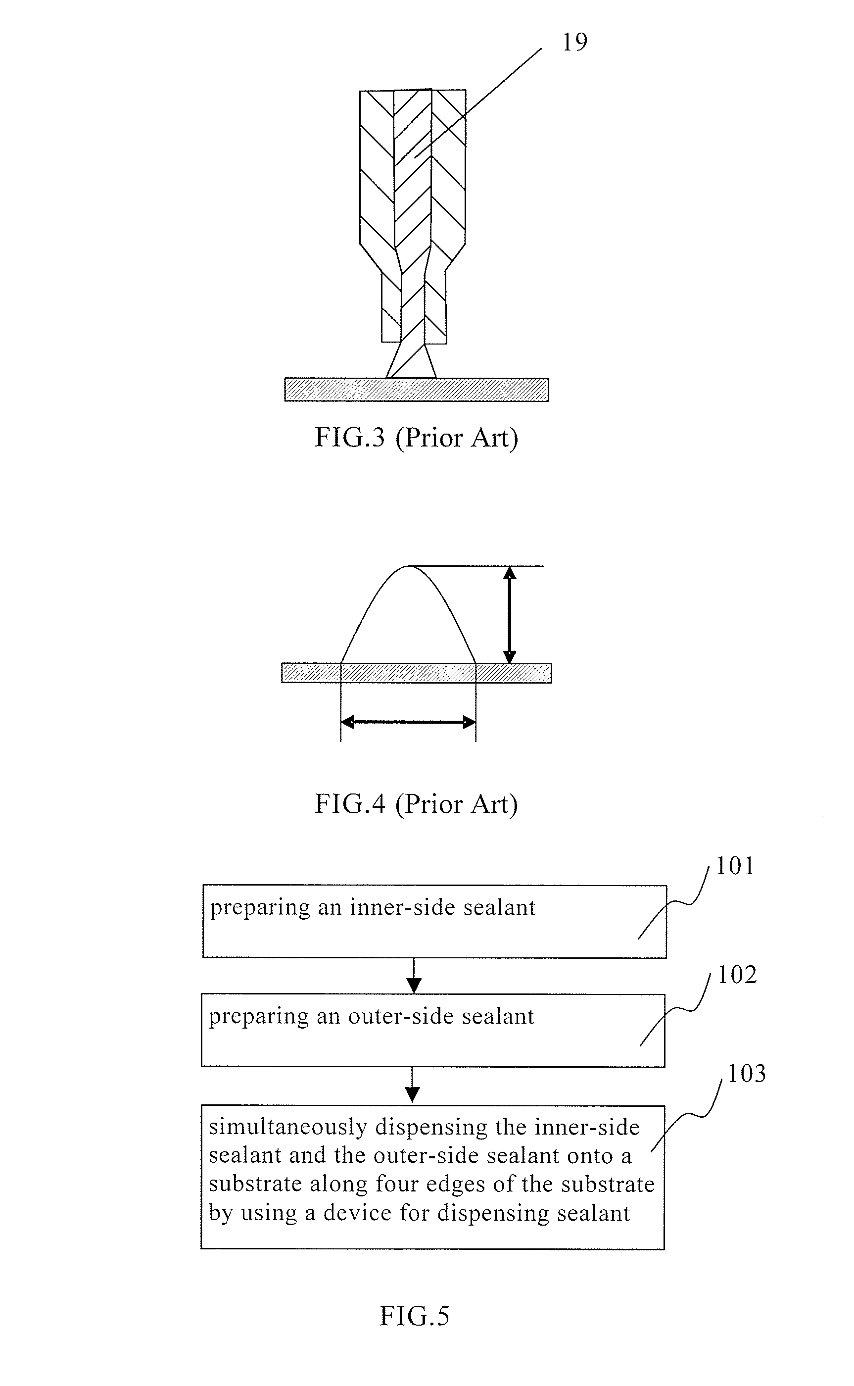 Method and device for dispensing sealant and LCD panel