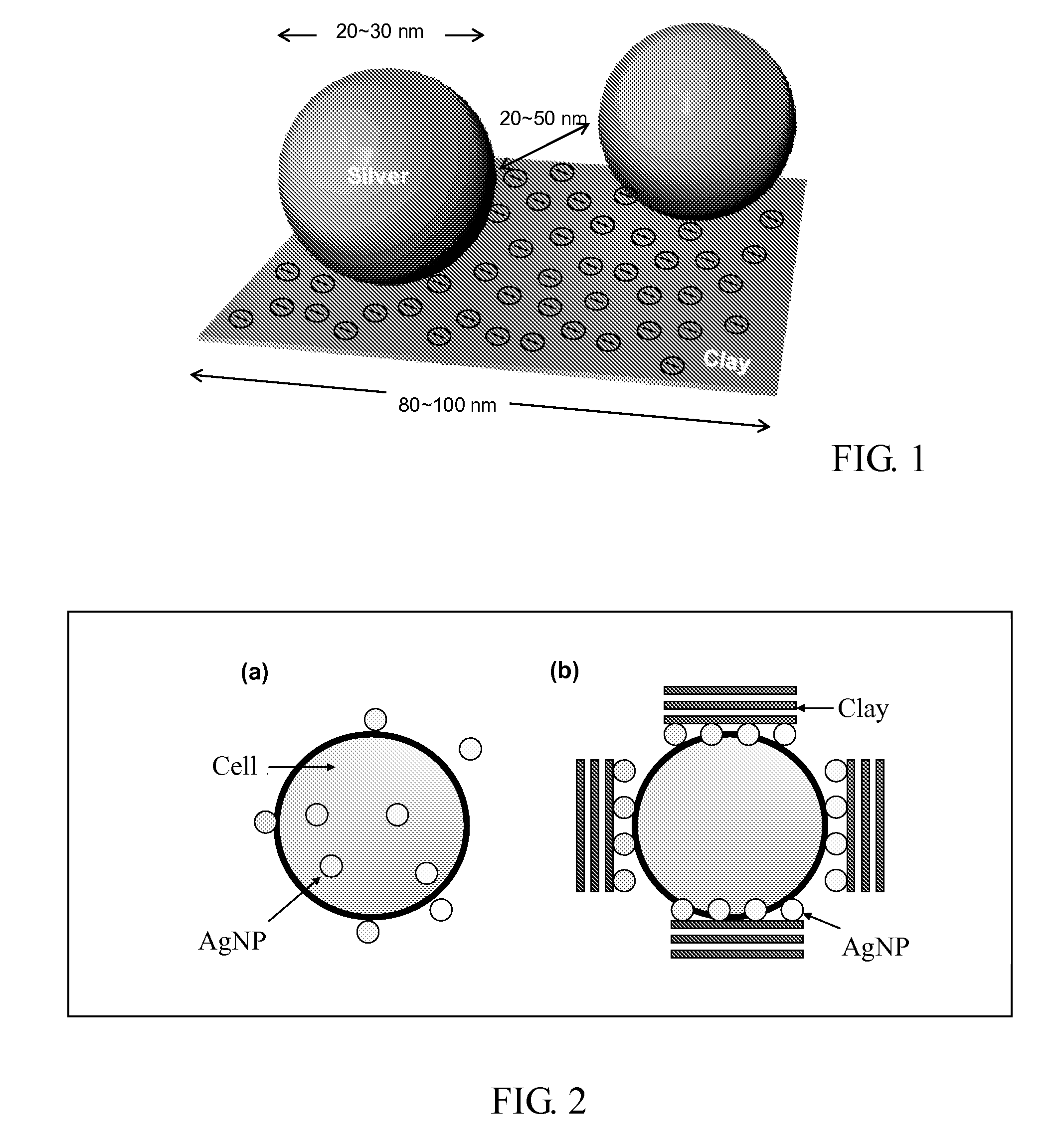 Stably-dispersing composite of metal nanoparticle and inorganic clay and method for producing the same