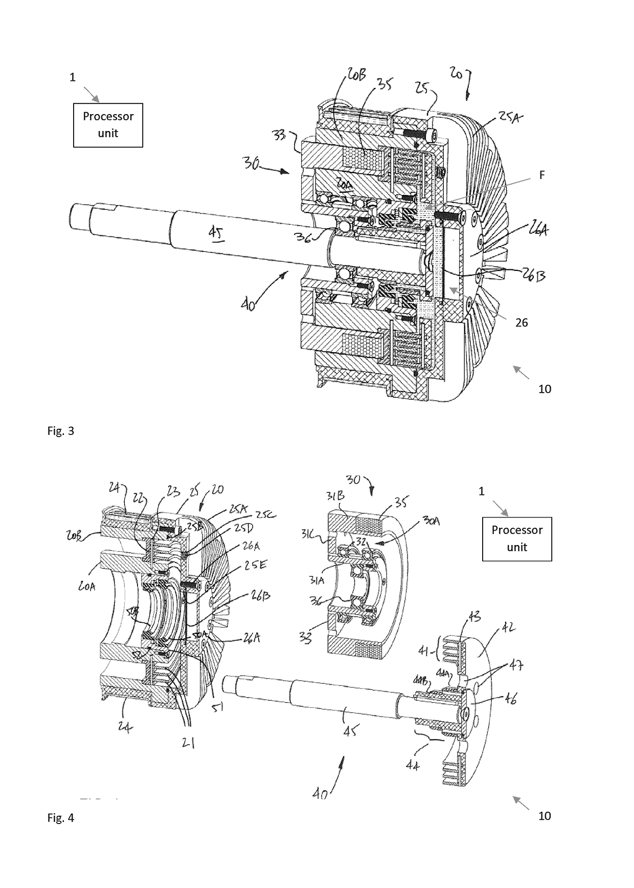 Human-hybrid powertrain for a vehicle or moving equipment using magnetorheological fluid clutch apparatus