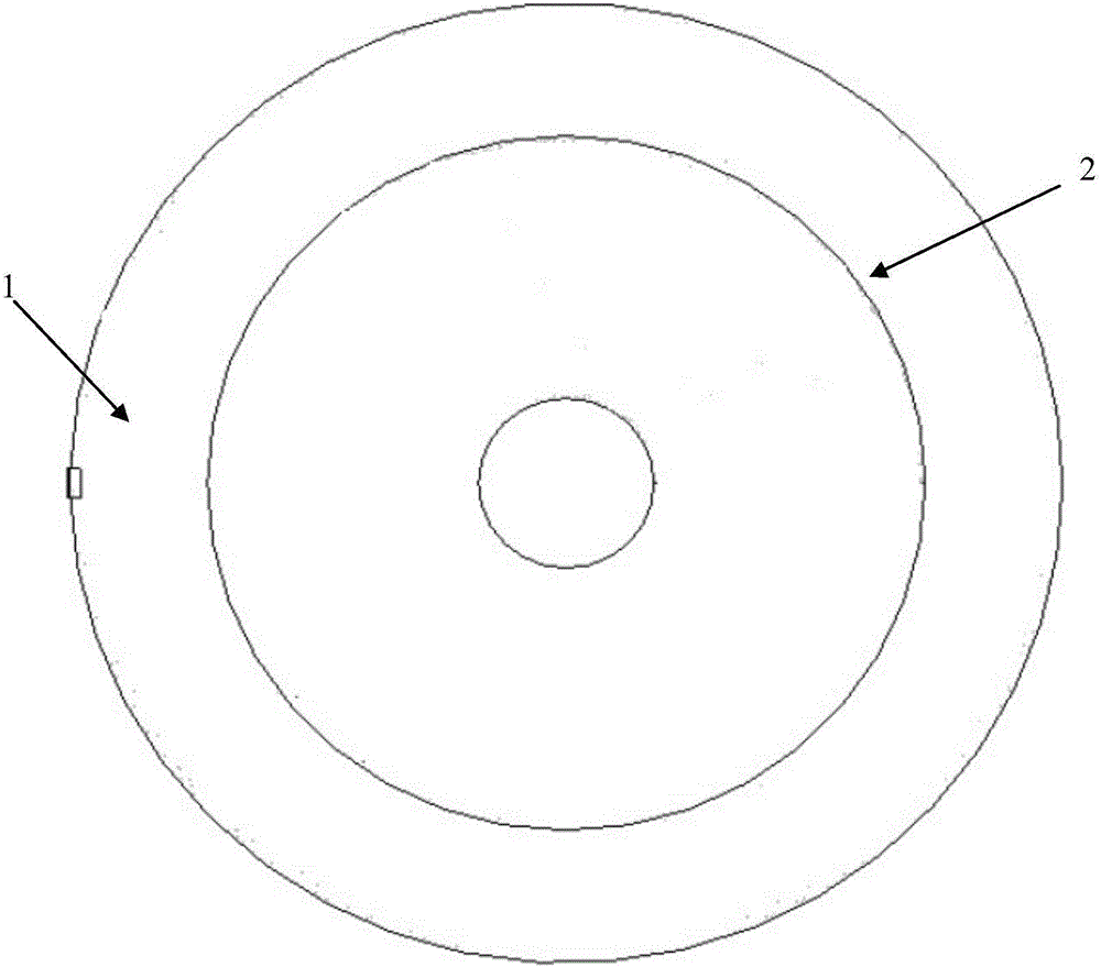Novel cylindrical surface luneberg lens antenna capable of realizing circular polarization or bi-circular polarization