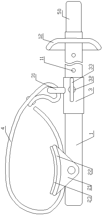 Wire pole straightener