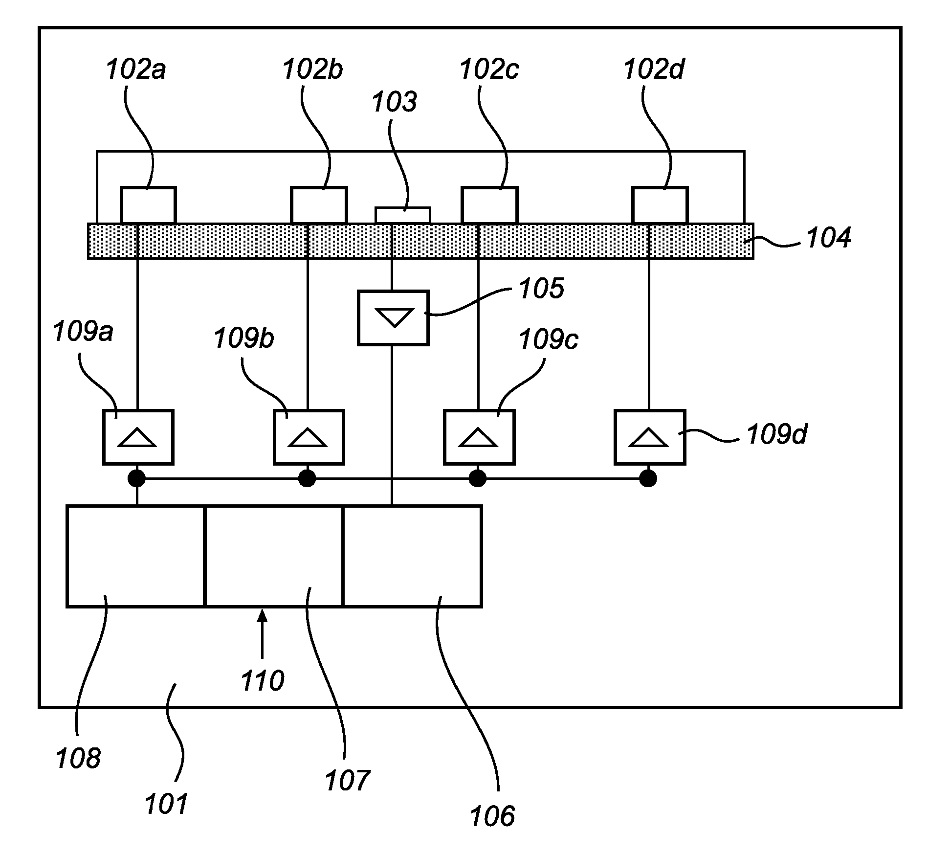 Color controlled light source and a method for controlling color generation in a light source