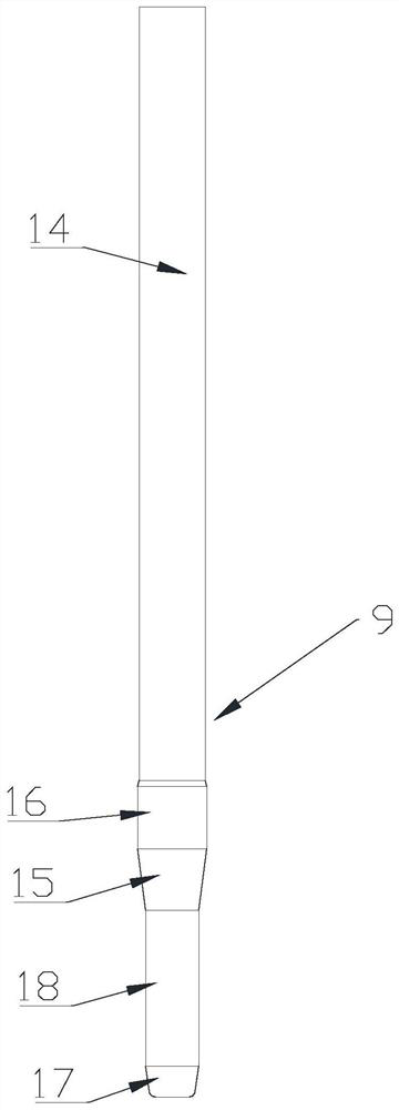 Oil seal transition sleeve and opening expanding tool for machining oil seal transition sleeve