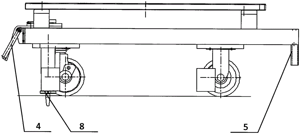 Intelligent ground centralized flexible conveying system