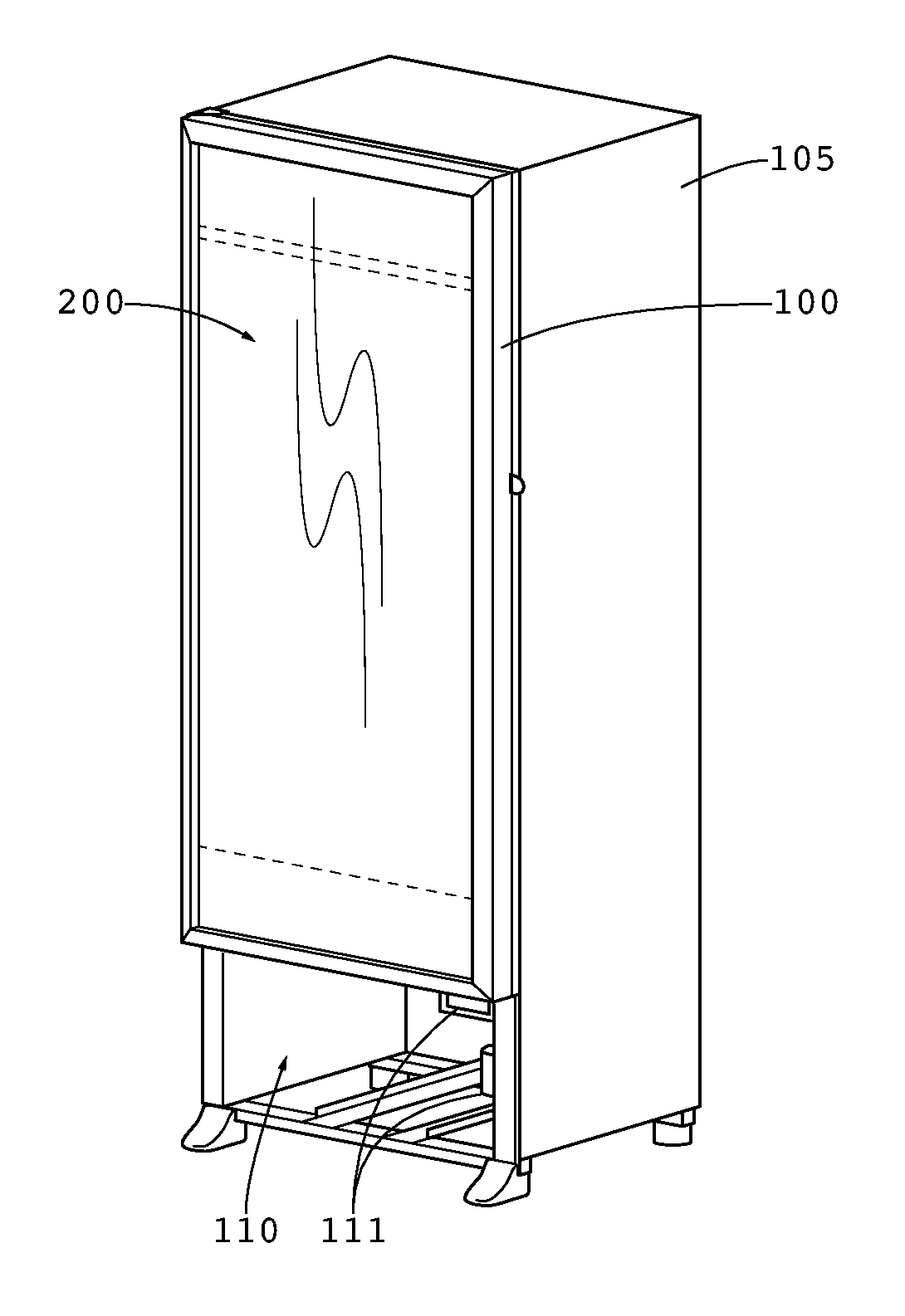 Cooling system for liquid crystal display