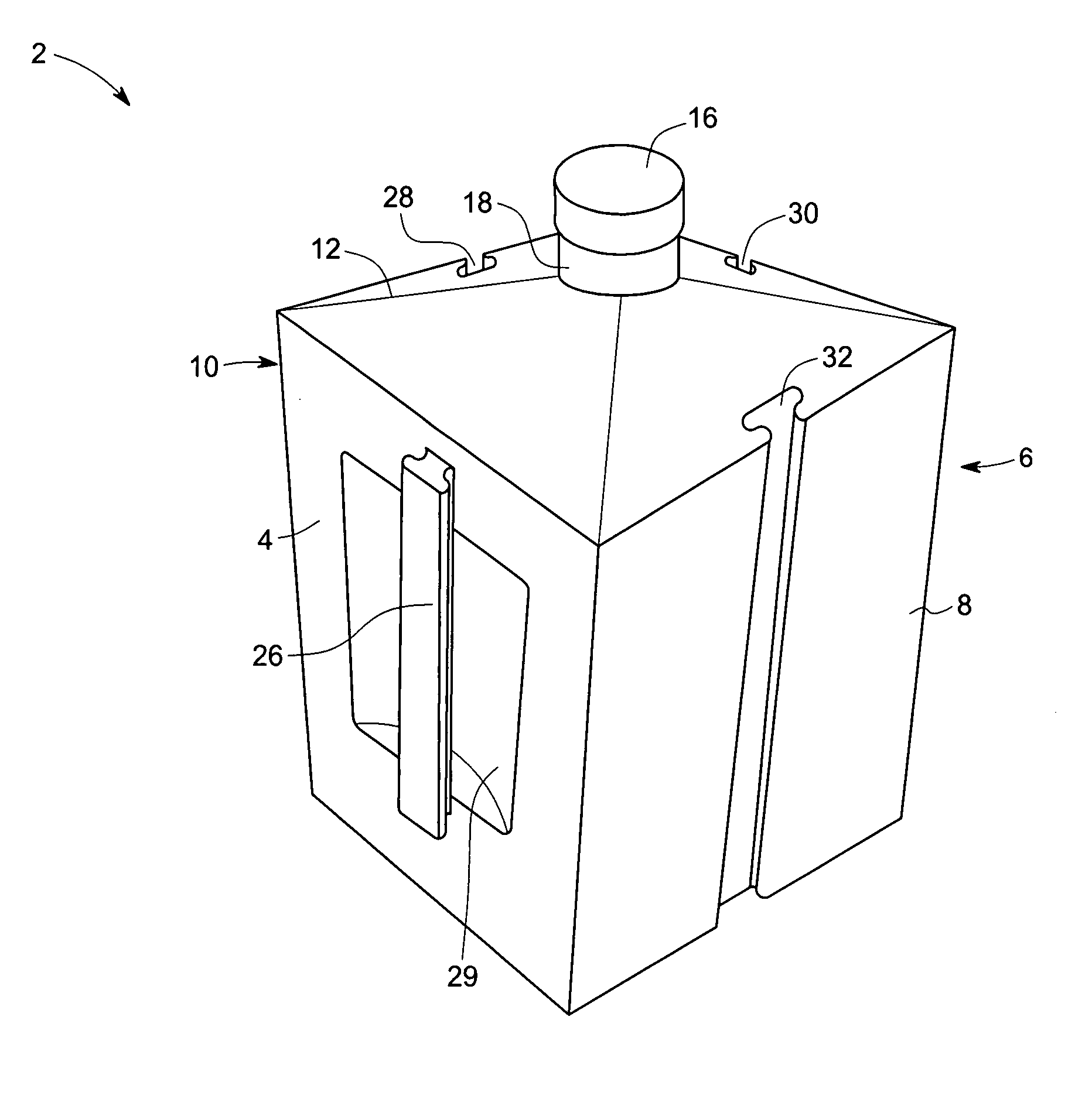 Modular interlocking containers