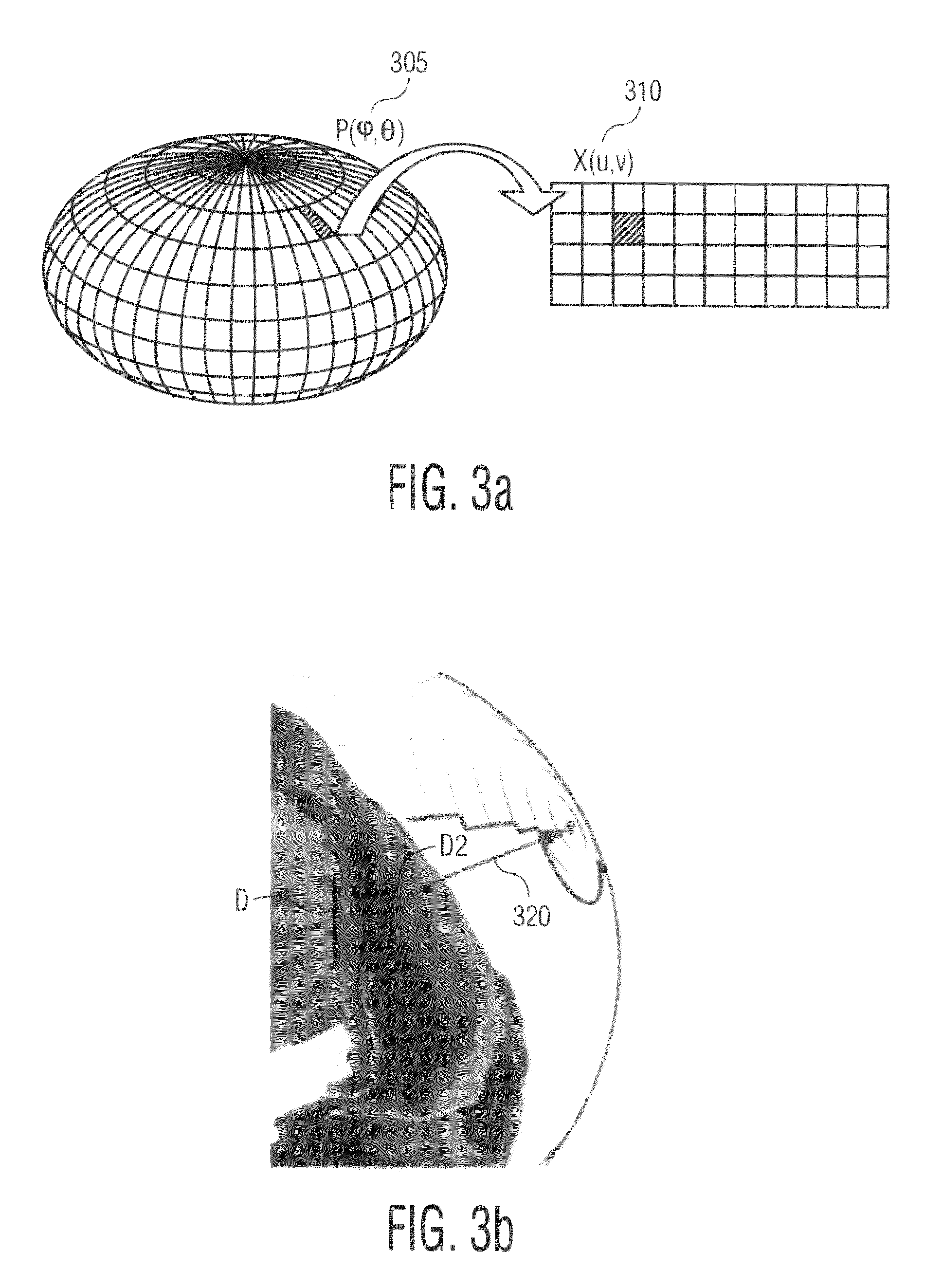 Method and apparatus for generating a 2D image having pixels corresponding to voxels of a 3D image