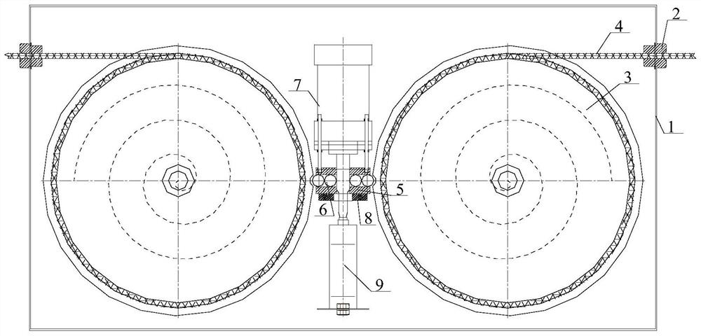 An air door locking device that can be remotely unlocked in underground coal mines