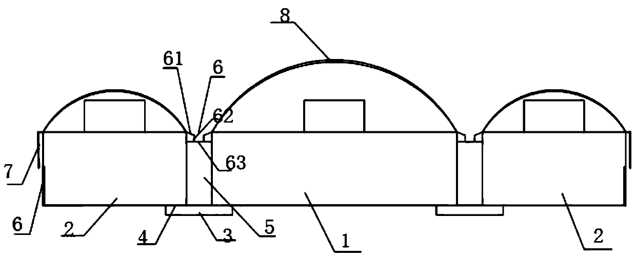 Pig raising shed