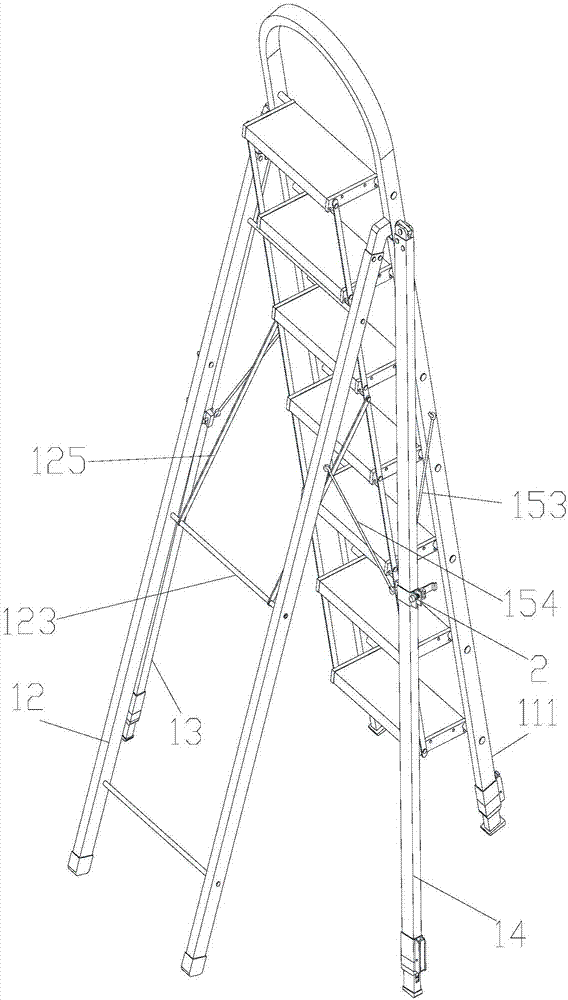 Domestic non-falling ladder
