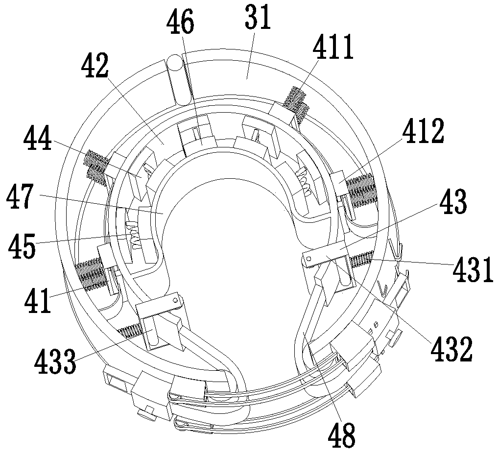 Ultrasonic health care massager for legs