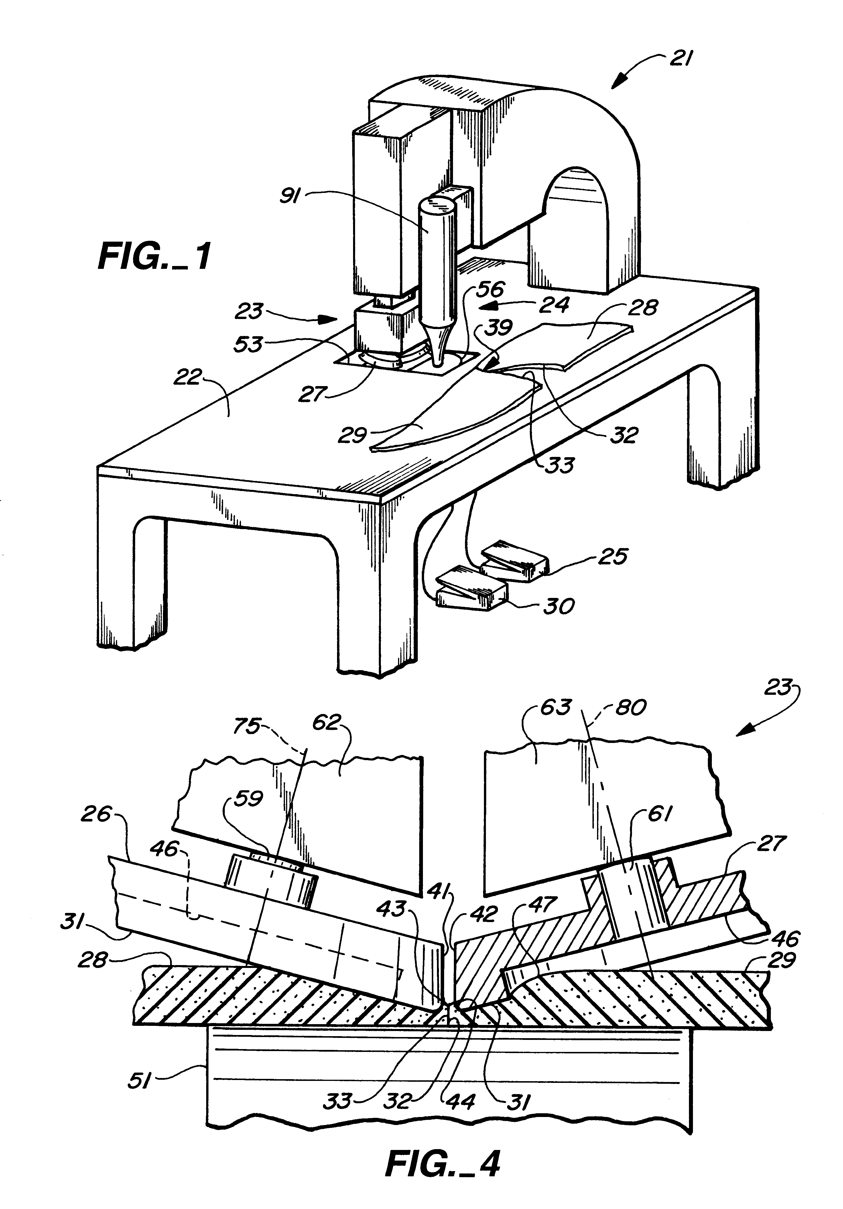 Apparatus and method for forming an adhesively bonded seam between resiliently compressible fabric sheets