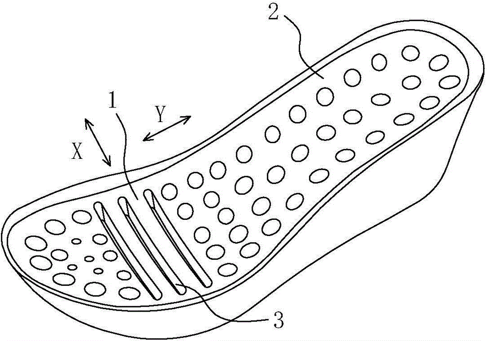 Bending-proof shoe outsole