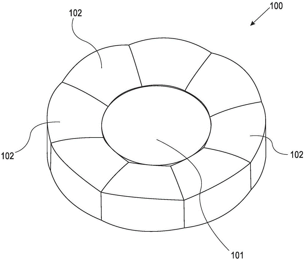 Telecentric bright field and annular dark field seamlessly fused illumination