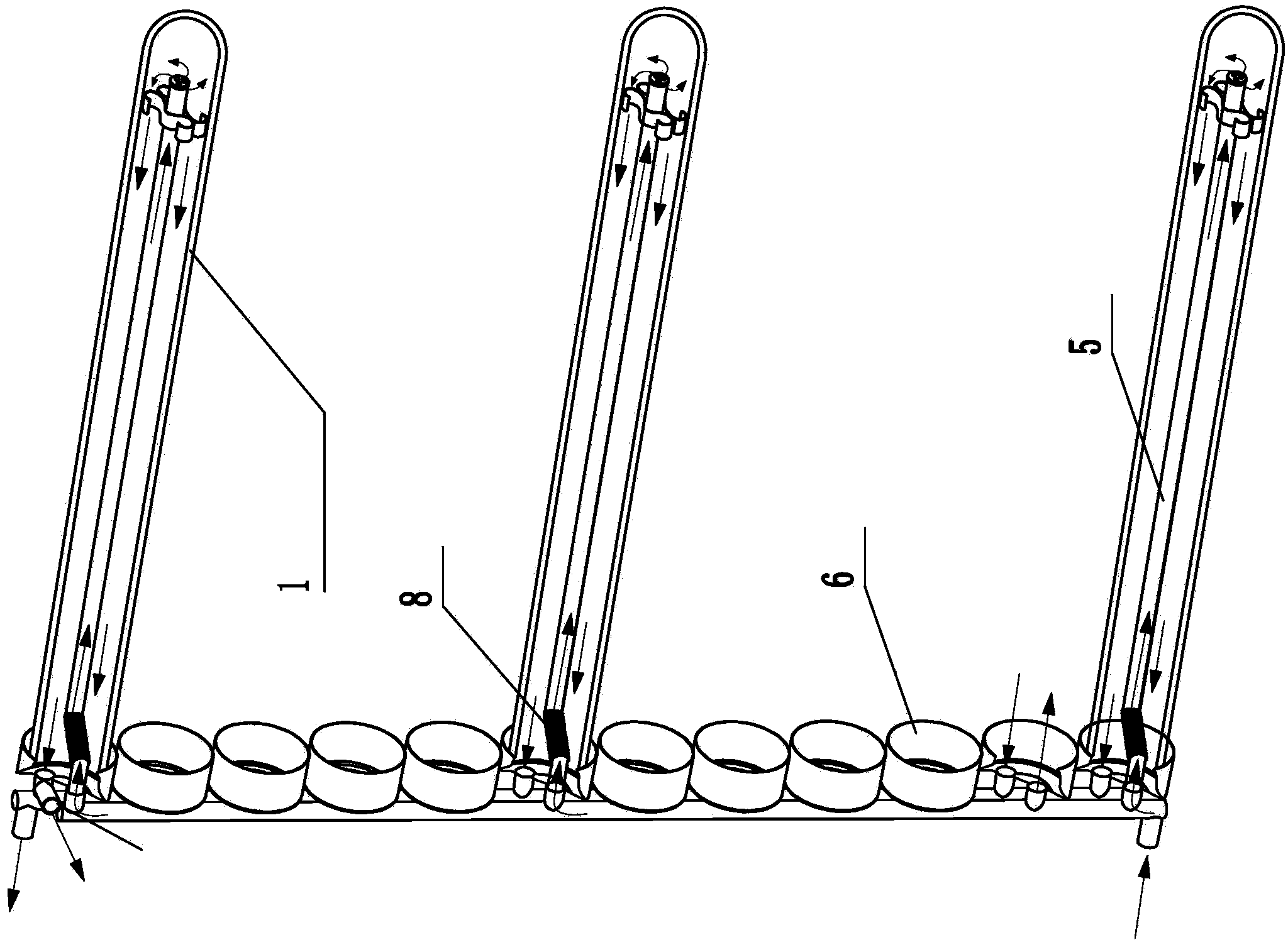 Novel solar heat collector