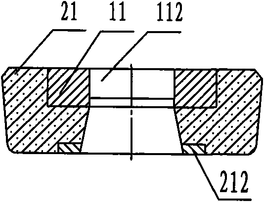 Combined type anchor padding plate and method for manufacturing same