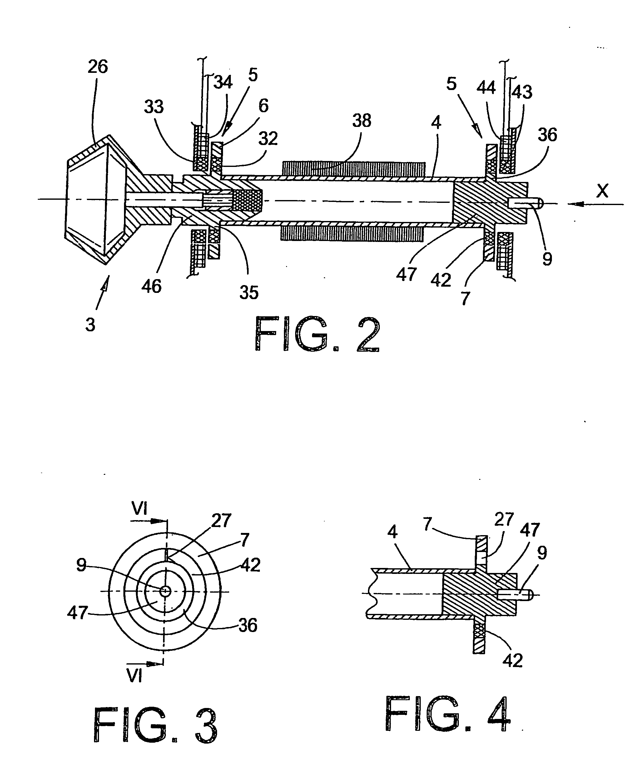 Rotor shaft of a spinning rotor