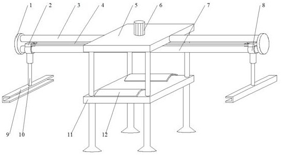 Plate bending equipment for metal pool production