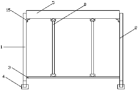 Novel vegetable frame