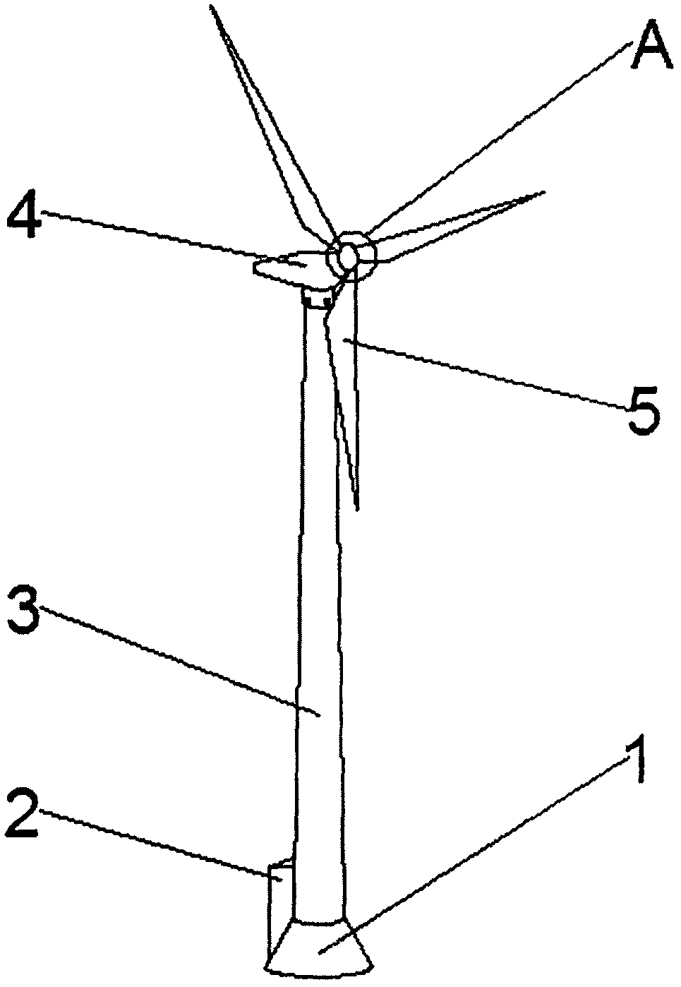 Wind-driven generator device
