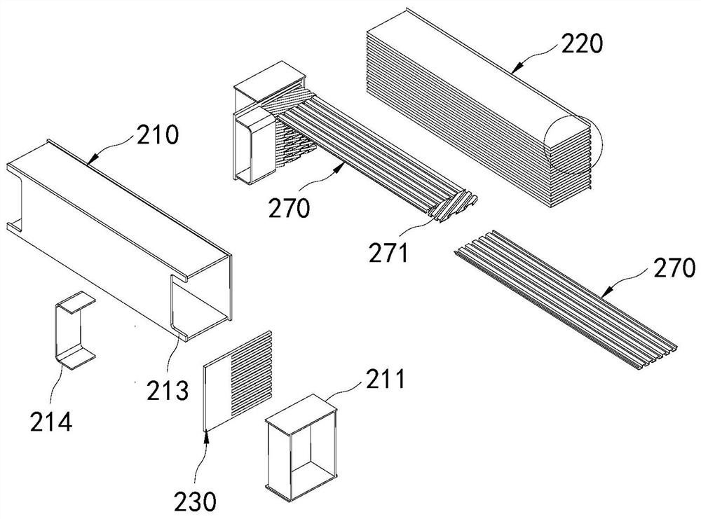 A folded plate-fin heat exchanger