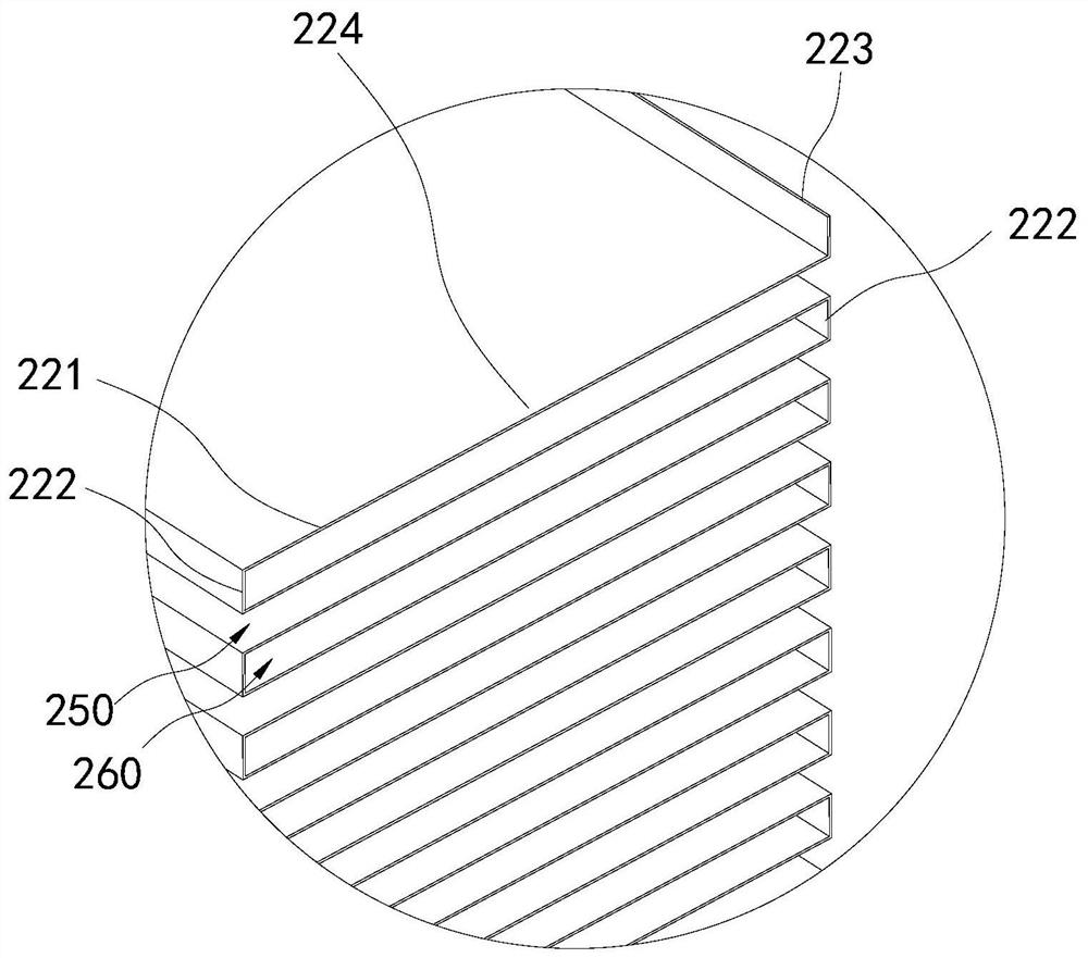 A folded plate-fin heat exchanger