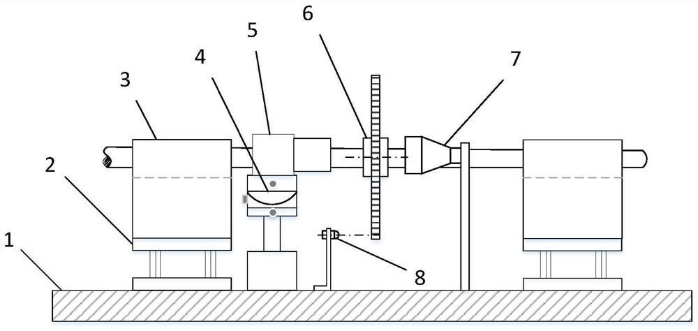 Associated reference telecentric measurement quick calibration method under super-field-of-view scale