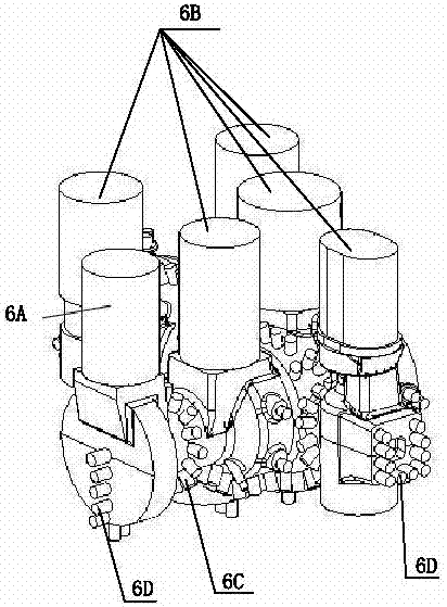 Casting method of high-pressure main air valve cat part of steam turbine