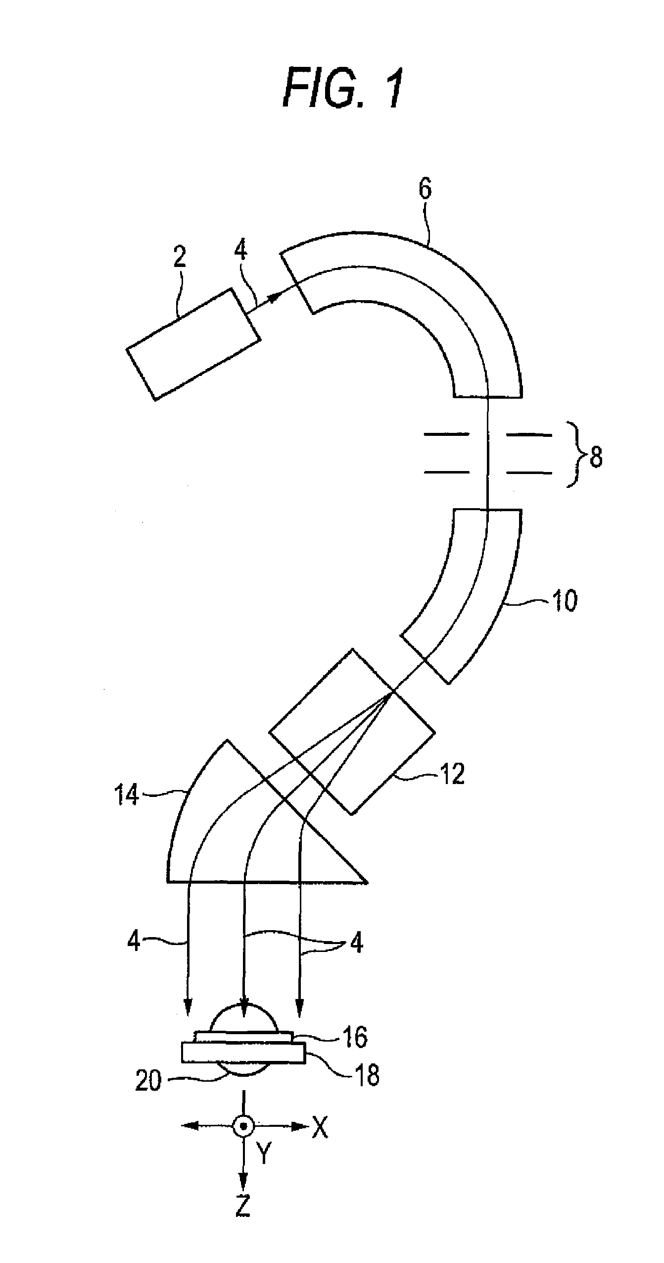 Method and apparatus of measuring beam current waveforms