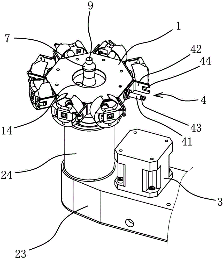 Bobbin case storing mechanism of automatic bobbin case replacing device