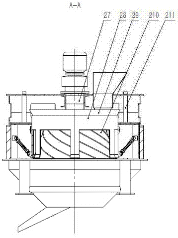 Old asphalt material crushing and recycling device and method