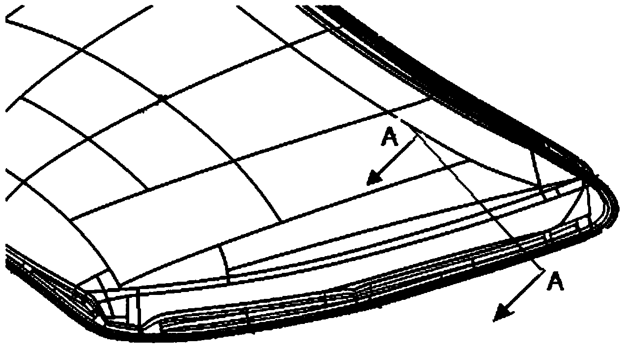 Method for improving rigidity of drawing parts