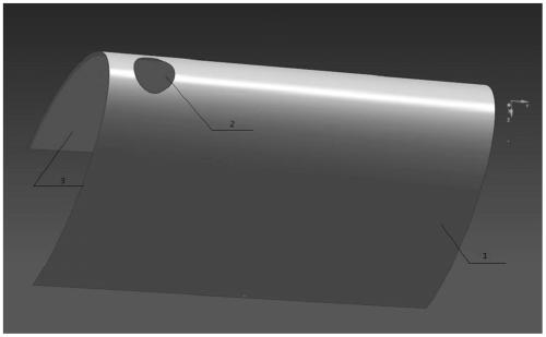 Heat insulation method for local heat treatment of curved surface part through resistance heating