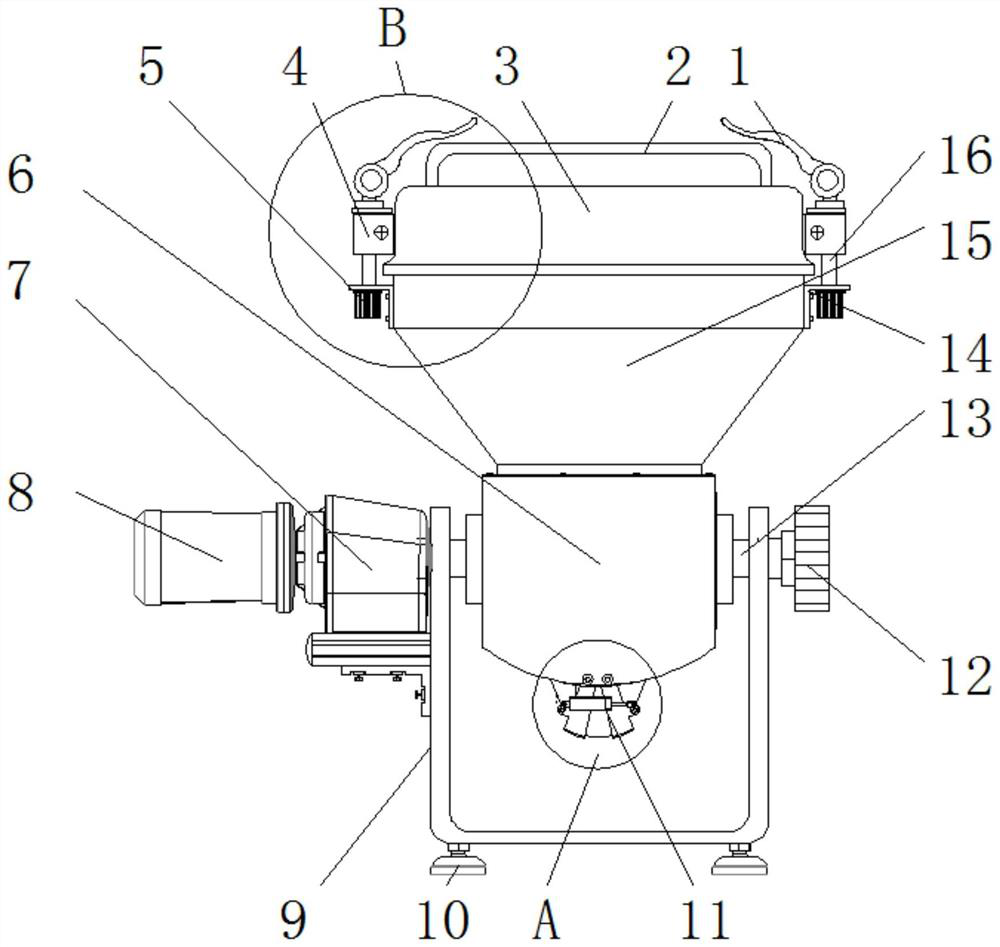 Block fat crusher convenient for extracting growth factors