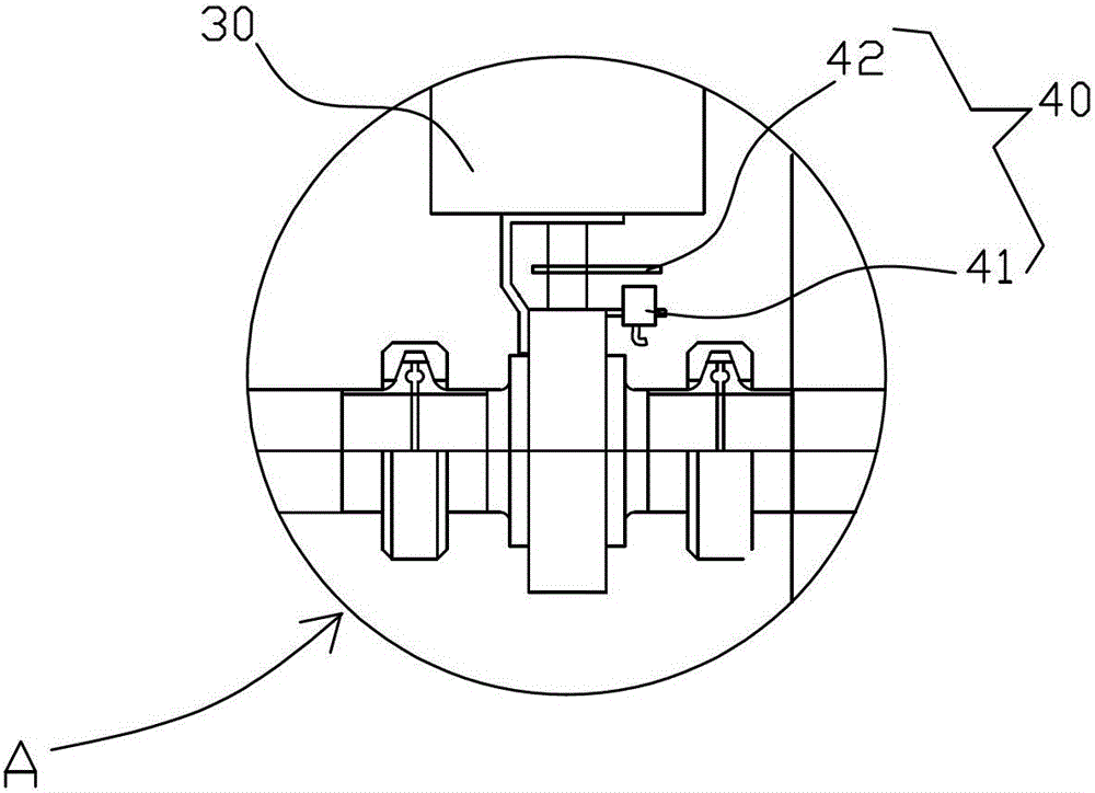 Flushing control method and device for station of bottle washing machine