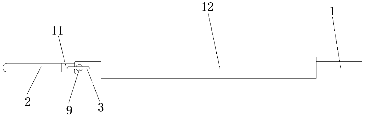 Opposite-side bent flute needle for retinal vitreous surgery